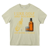 Mossy I Like Bourbon and Golf and Maybe 3 People Whiskey Heavy Core Tee - tuanDangUi