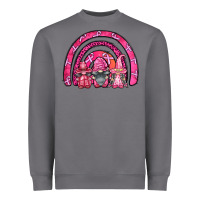 Storm breast cancer rainbow gnomes Heavyweight Sweatshirt - FaDigitalArtStudio