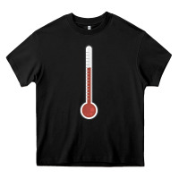 Black thermometer halloween costume temperature gauge t Heavy Core Tee - tuanDangUi