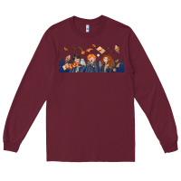 Burgundy wizard kids Long Sleeve Tee - TumblerDesignByShophia