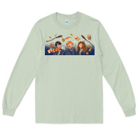 Matcha wizard kids Long Sleeve Tee - TumblerDesignByShophia