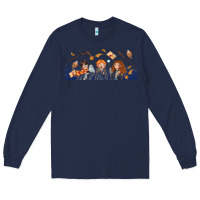 Navy wizard kids Long Sleeve Tee - TumblerDesignByShophia