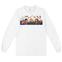 White wizard kids Long Sleeve Tee - TumblerDesignByShophia