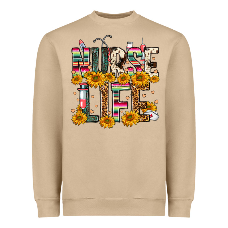 Western Nurse Life Heavyweight Sweatshirt by FaDigitalArtStudio | Teevron