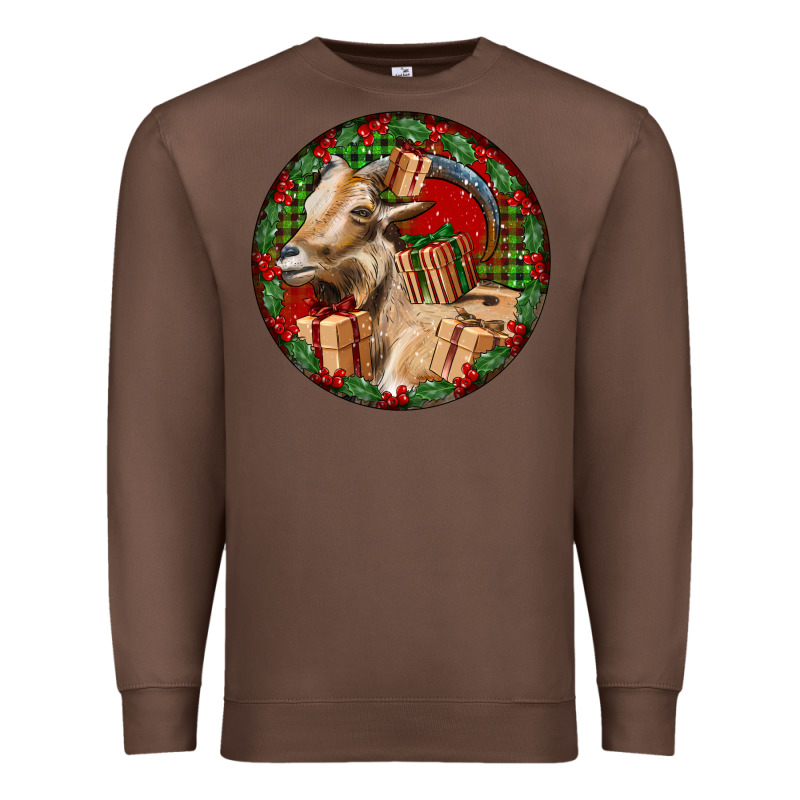 Spanish Goat Christmas Premium Sweatshirt by LillyAllenDesigns | Teevron