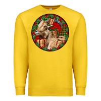 Lemon Spanish Goat Christmas Premium Sweatshirt - LillyAllenDesigns