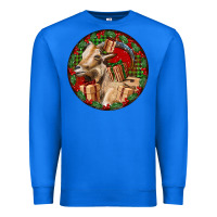 True Royal Spanish Goat Christmas Premium Sweatshirt - LillyAllenDesigns