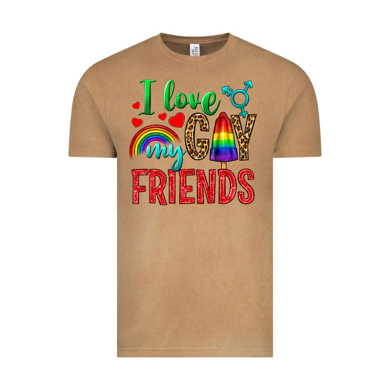 I Love My Gay Friends Vintage Tee by NancyCooperArtShop | Teevron