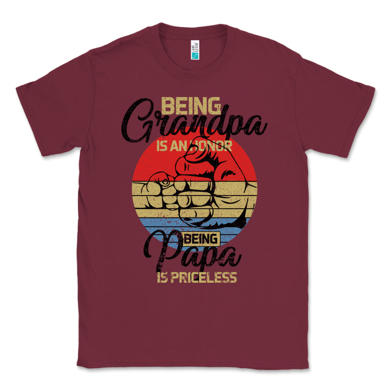 Being Grandpa İs An Honor Being Papa İs Priceless Classic Tee by Bettercallsaul | Teevron