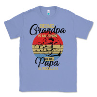 Colony Blue Being Grandpa İs An Honor Being Papa İs Priceless Classic Tee - Bettercallsaul