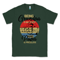 Sports Green Being Grandpa İs An Honor Being Papa İs Priceless Classic Tee - Bettercallsaul