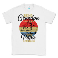White Being Grandpa İs An Honor Being Papa İs Priceless Classic Tee - Bettercallsaul