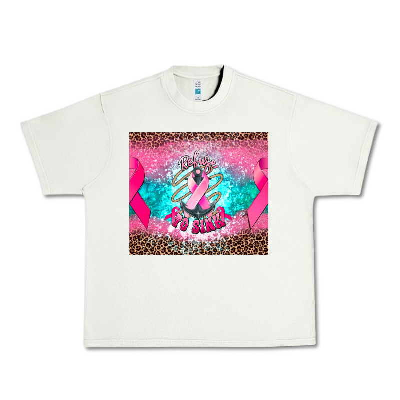 Refuse To Sink Anchor Cancer Urban Heavy Tee by NancyCooperArtShop | Teevron