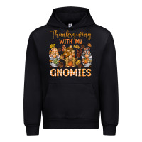 Black thanksgiving with my  gnomies Urban Hoodie - BarkalooDesign
