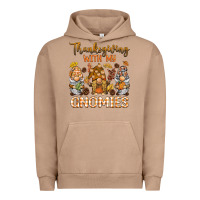 Pigment Burro thanksgiving with my  gnomies Urban Hoodie - BarkalooDesign