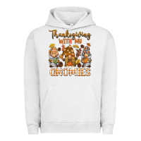 Pigment Lunar Rock thanksgiving with my  gnomies Urban Hoodie - BarkalooDesign
