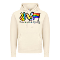 Vintage Artic Peace love equality Vintage Hoodie - NancyCooperArtShop