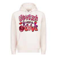 Pale Pink lovers gonna love Premium Hoodie - FaDigitalArtStudio