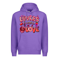 Purple lovers gonna love Premium Hoodie - FaDigitalArtStudio
