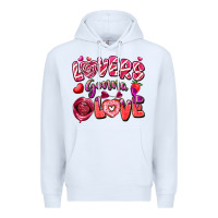 White lovers gonna love Premium Hoodie - FaDigitalArtStudio