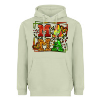 Matcha juneteenth leopard frame mama Mother's Day Heavyweight Hoodie - LillyAllenDesigns