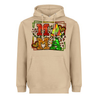 Mushroom juneteenth leopard frame mama Mother's Day Heavyweight Hoodie - LillyAllenDesigns