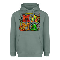 Sage juneteenth leopard frame mama Mother's Day Heavyweight Hoodie - LillyAllenDesigns