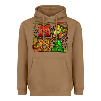 Toasted Coconut juneteenth leopard frame mama Mother's Day Heavyweight Hoodie - LillyAllenDesigns