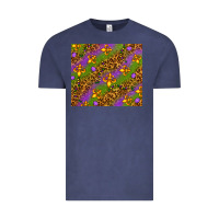 Vintage Denim Mardi Gras Vintage Tee - NancyCooperArtShop