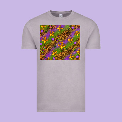 Mardi Gras Vintage Tee Designed By Nancycooperartshop