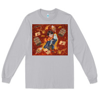 Moon Dust wizard boy with magic items Long Sleeve Tee - TumblerDesignByShophia