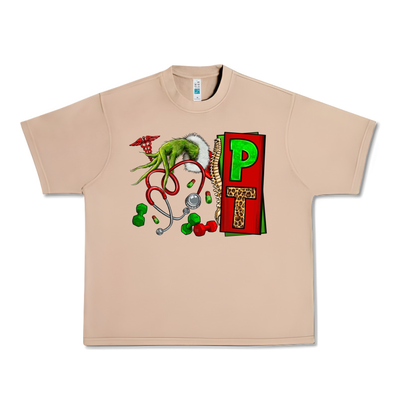 Christmas Character Nurse Urban Heavy Tee by NancyCooperArtShop | Teevron