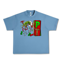 Pebble Blue Christmas Character Nurse Urban Heavy Tee - NancyCooperArtShop