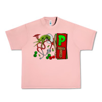 Salmon Christmas Character Nurse Urban Heavy Tee - NancyCooperArtShop