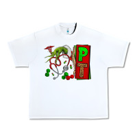White Christmas Character Nurse Urban Heavy Tee - NancyCooperArtShop