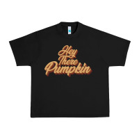 Black hey there pumpkin Urban Heavy Tee - JahusDesignShop