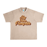 French Oak hey there pumpkin Urban Heavy Tee - JahusDesignShop