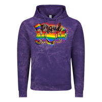 Cloud Purple Proud Mom leopard Vintage Hoodie - NancyCooperArtShop