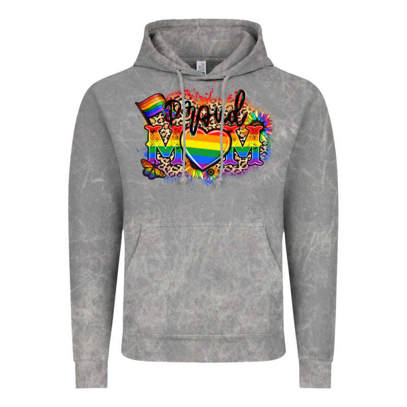 Proud Mom Leopard Vintage Hoodie by NancyCooperArtShop | Teevron