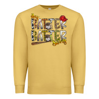 Antique Gold hey batter batter swing Premium Sweatshirt - SublimationCraftShop