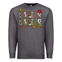 Charcoal Heather hey batter batter swing Premium Sweatshirt - SublimationCraftShop