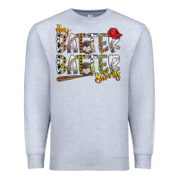 Heather Grey hey batter batter swing Premium Sweatshirt - SublimationCraftShop
