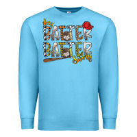 Ocean Blue hey batter batter swing Premium Sweatshirt - SublimationCraftShop