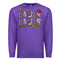 Purple hey batter batter swing Premium Sweatshirt - SublimationCraftShop