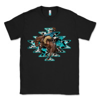Black western cowboy Classic Tee - RanaPortraitStore