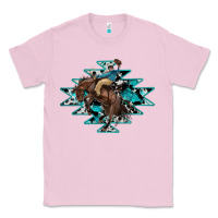 Bubblegum Pink western cowboy Classic Tee - RanaPortraitStore