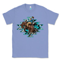 Colony Blue western cowboy Classic Tee - RanaPortraitStore