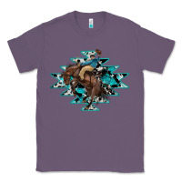 Lavender western cowboy Classic Tee - RanaPortraitStore