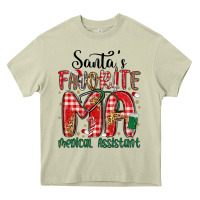 Santa Favorite Medical Assistant Heavy Core Tee | Teevron