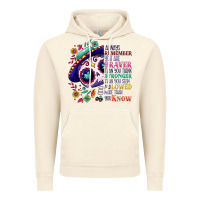 Vintage Artic You are braver than you think sugar skull Vintage Hoodie - NancyCooperArtShop